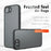 For iPhone 17e / 16e Case Skin-Touch TPU + PC Matte Phone Back Cover, Transparent Black - 2