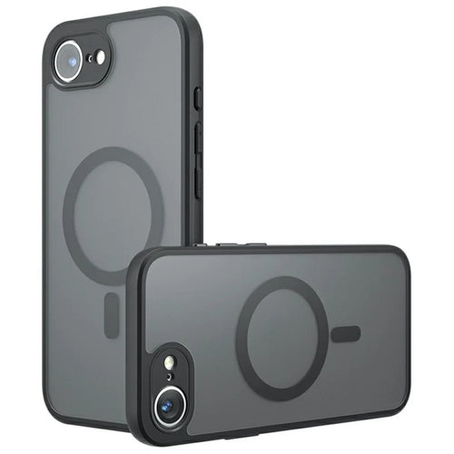 For iPhone 17e / 16e Case Compatible with MagSafe TPU + PC Matte Skin Touch Phone Cover - 1