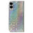 For Samsung Galaxy S25 Edge Stand Case Dazzling Flower Leather Phone Cover - Grey - 7