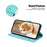 For Samsung Galaxy S25 Edge Case RFID Blocking Kitten Pattern TPU + PU Leather Phone Cover - Green - 2