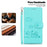 For Samsung Galaxy S25 Edge Case RFID Blocking Kitten Pattern TPU + PU Leather Phone Cover - Green - 6