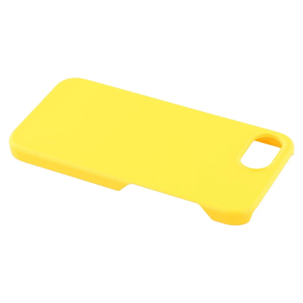 For iPhone 17e / 16e Case Hard PC Drop Proof Frosted Minimalist Phone Cover - Yellow - 5