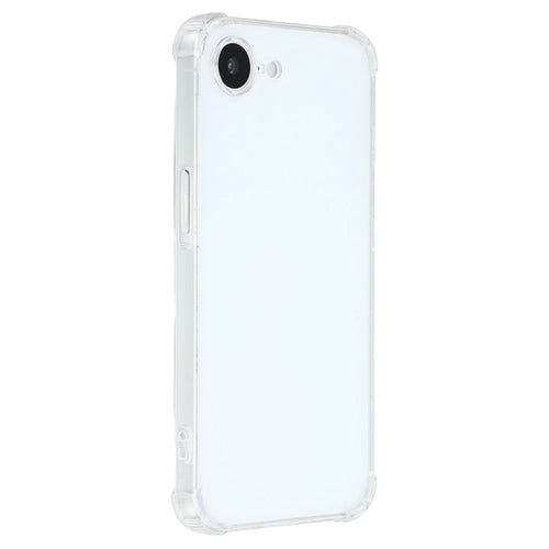 For iPhone 17e / 16e Phone Case Reinforced Four Corner Anti-Drop Clear TPU Cover - 1