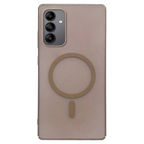 For Samsung Galaxy A05s 4G Magnetic Case Frosted PC Phone Cover - Desert Gold - 1