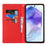 For Samsung Galaxy S25+ Case Wallet Genuine Cow Leather Phone Cover Litchi Texture - Black - 2