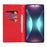 For Samsung Galaxy S25 Ultra Wallet Case Genuine Cow Leather Phone Cover Litchi Texture - Black - 2
