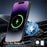 For iPhone 15 Pro Max Case Compatible with MagSafe Honeycomb Texture Aramid Fiber TPU Shockproof Phone Cover - 2