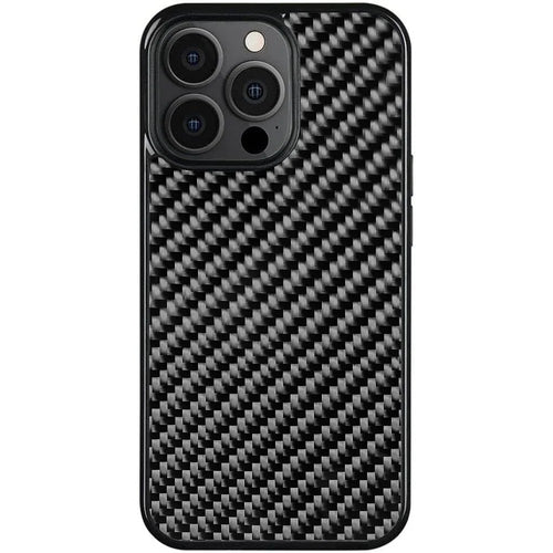 For iPhone 16 Pro Case Aramid Fiber TPU Shockproof Phone Cover - Twill Texture - 1