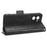 For Realme C22 4G Imprinted Triangle Pattern Leather Magnetic Flip Cover Stand Feature Hand Strap Wallet Purse Phone Case - Black - 3