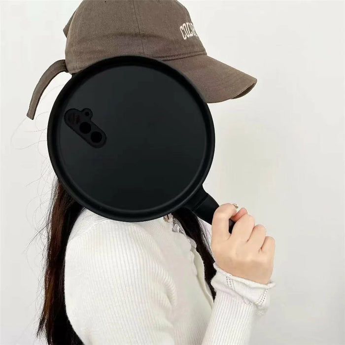 For Samsung Galaxy S25 Case Shockproof TPU + PC Phone Cover Novelty Frying Pan Design - 5