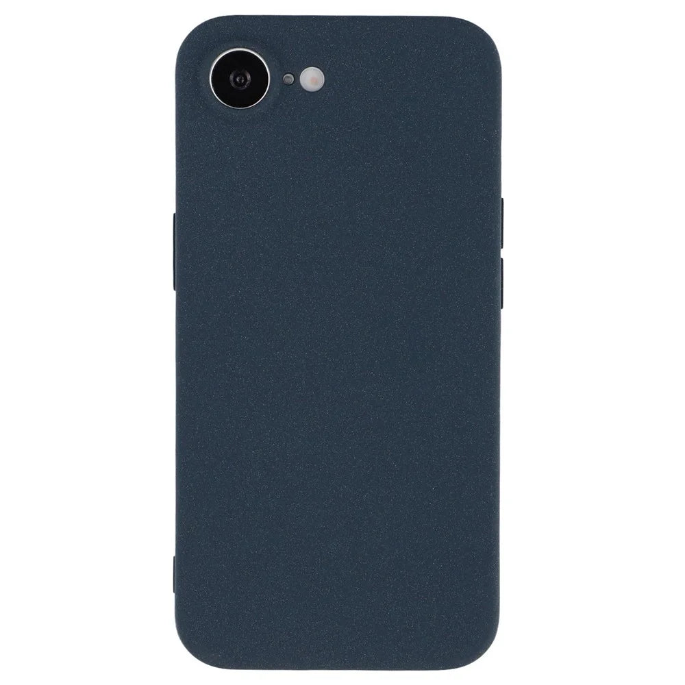 For iPhone 17e / 16e Matte Case TPU Non-Slip Protective Phone Cover - Blue - 3