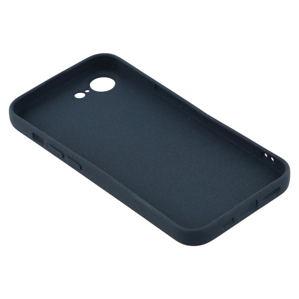 For iPhone 17e / 16e Matte Case TPU Non-Slip Protective Phone Cover - Blue - 6