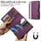 LC.IMEEKE L2 Series for Samsung Galaxy S25 Ultra Case PU Leather Wallet Detachable Magnetic Phone Cover - Purple - 7