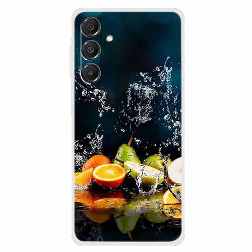 TPU Case for Samsung Galaxy A16 5G / A16 4G Pattern Printed Shockproof Phone Cover - Pear - 1