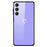 For Samsung Galaxy A16 5G / A16 4G Case Pattern Print Tempered Glass + TPU Phone Back Cover - White Heart - 1
