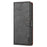 N.BEKUS CSJ-001 For iPhone 17e / 16e Stand Case PU Leather Wallet Phone Cover - Black - 7