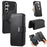 CASENEO For Samsung Galaxy A26 5G Case  MW-02 Detachable Magnetic Leather Flip Phone Cover - Black - 1