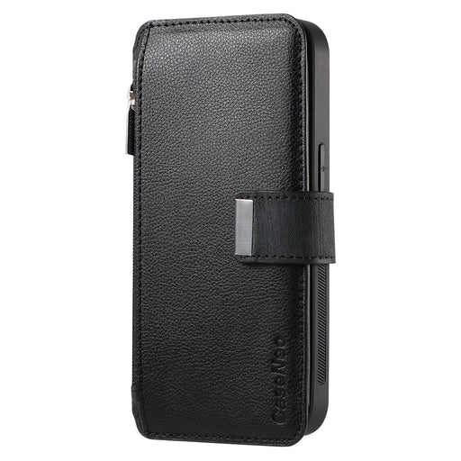 CASENEO For Samsung Galaxy A36 5G Case  MW-02 Detachable Magnetic Leather Flip Phone Cover - Black - 2
