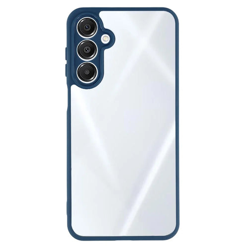 For Samsung Galaxy A16 4G / 5G Phone Case TPU + Acrylic Clear Back Cover - Sapphire - 1