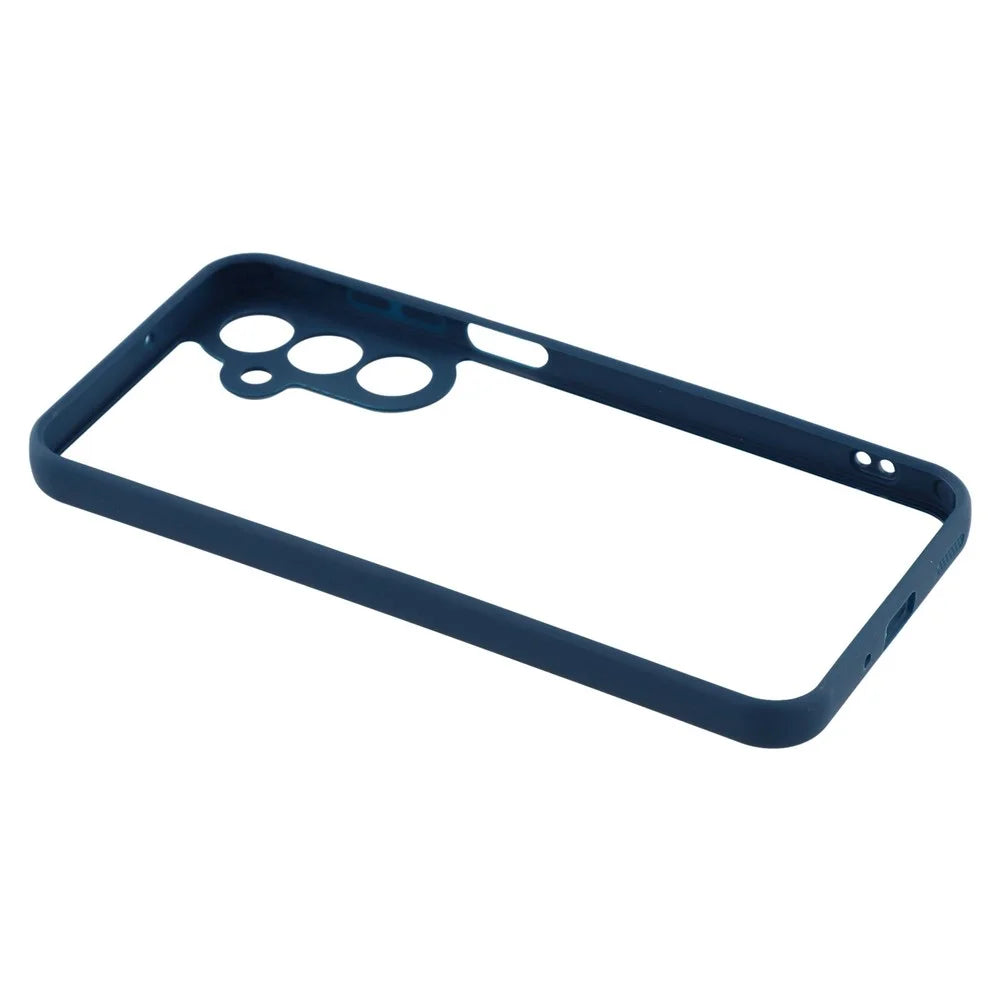 For Samsung Galaxy A16 4G / 5G Phone Case TPU + Acrylic Clear Back Cover - Sapphire - 4