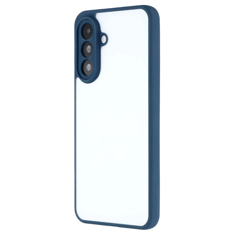 For Samsung Galaxy A26 5G Phone Case TPU + Acrylic Clear Back Cover - Sapphire - 4