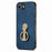 CASENEO D22 For iPhone 17e / 16e Case Folding Kickstand Retro Leather Back Phone Cover - Blue - 1