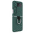 NILLKIN for Samsung Galaxy Z Flip4 5G Camera Lens Slide Cover Design Liquid Silicone Phone Case Drop-proof Protective Cover with Finger Ring - Green - 4