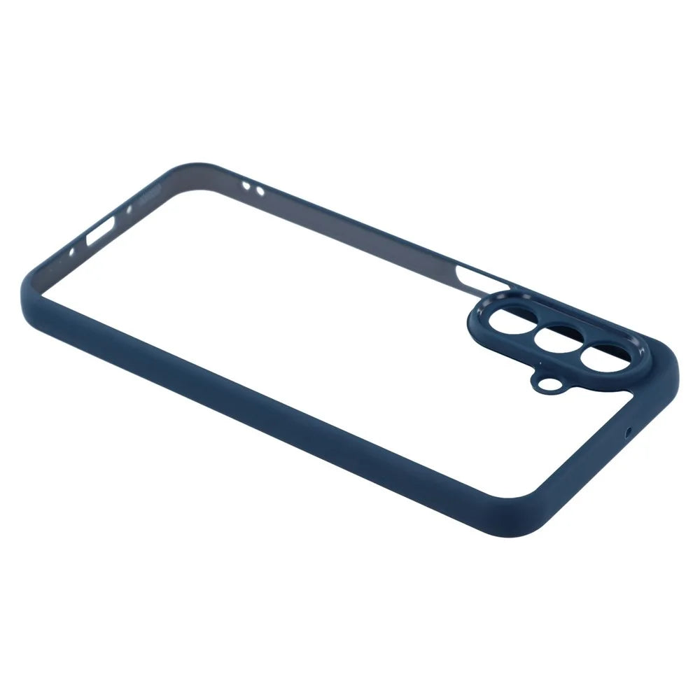 For Samsung Galaxy A56 5G Phone Case TPU + Acrylic Clear Back Cover - Sapphire - 5