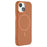 For iPhone 15 Magnetic Case Litchi Texture TPU Phone Cover Compatible with MagSafe - Brown - 1