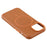 For iPhone 15 Magnetic Case Litchi Texture TPU Phone Cover Compatible with MagSafe - Brown - 5