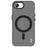 IMAK For iPhone 17e / 16e Case Magnetic Candy Color Anti Drop TPU + PET Back Cover - Black - 2