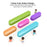 IMAK For iPhone 17e / 16e Case Magnetic Candy Color Anti Drop TPU + PET Back Cover - Black - 6