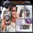 For iPhone 17e / 16e Case Magnetic Rotatable Ring Kickstand TPU + PC Phone Cover - Black - 4