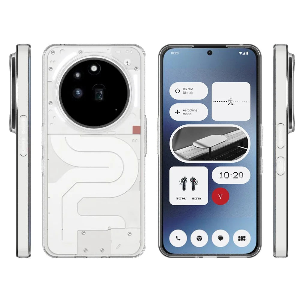 10Pcs / Pack For Nothing Phone (3a) Pro Case Watermark Free TPU Protective Clear Phone Cover - 7