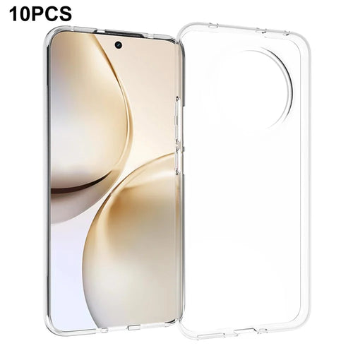 10Pcs / Pack For Realme 14 Pro+ 5G Case Watermark Free TPU Protective Clear Phone Cover - 1