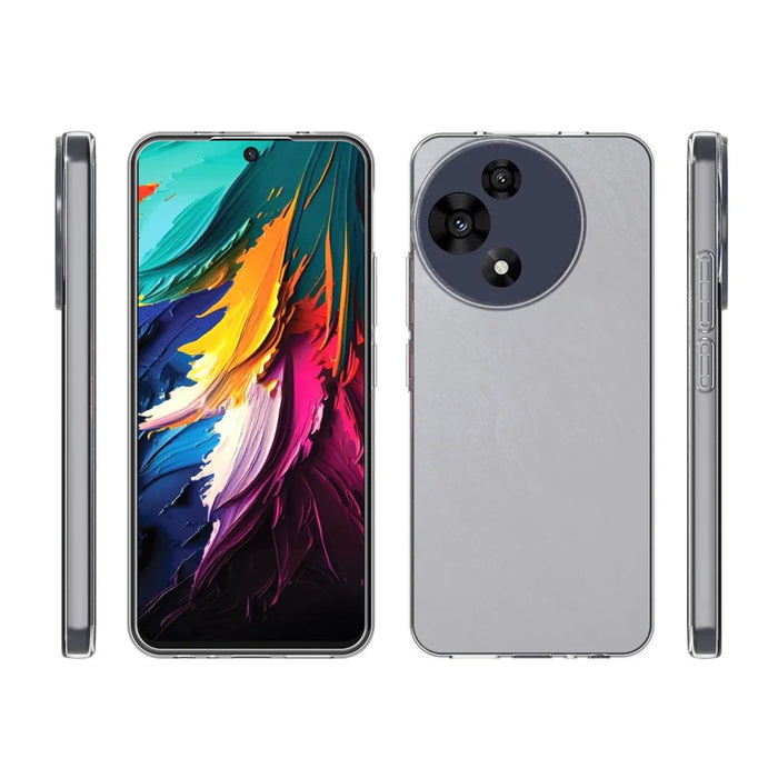 10Pcs / Pack For TCL 60R 5G Case Watermark Free TPU Protective Clear Phone Cover - 6