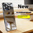 For iPhone 16 Pro Max Case Electroplating PC Phone Back Cover with Camera Lens Protector - Black - 2