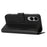 For Samsung Galaxy S25 Edge Case Happy Cat Pattern Imprinted Leather Wallet Phone Cover - Black - 3