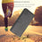 For Samsung Galaxy S25 Edge Case Happy Cat Pattern Imprinted Leather Wallet Phone Cover - Black - 5