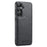 FIERRE SHANN 027 For Samsung Galaxy S25+ Magnetic Case Leather + TPU Phone Cover - Black - 1