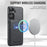 FIERRE SHANN 027 For Samsung Galaxy S25+ Magnetic Case Leather + TPU Phone Cover - Black - 3