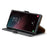 For Samsung Galaxy S25 Ultra Case Magnetic Closure PU Leather Wallet Stand Cover - Black - 3