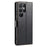 For Samsung Galaxy S25 Ultra Case Magnetic Closure PU Leather Wallet Stand Cover - Black - 7