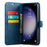 DG.MING for Samsung Galaxy A56 5G Case Detachable Split Leather Phone Cover - Blue - 2