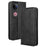 For vivo V50 5G Case Wallet Stand Retro Texture Leather Phone Cover - Black - 1