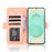 For Samsung Galaxy S25 Edge Case Wallet Leather Phone Cover with Multiple Card Slots - Pink - 3