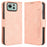 For Asus Zenfone 12 Ultra 5G Case Wallet Leather Phone Cover with Multiple Card Slots - Pink - 1
