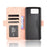 For Asus Zenfone 12 Ultra 5G Case Wallet Leather Phone Cover with Multiple Card Slots - Pink - 2