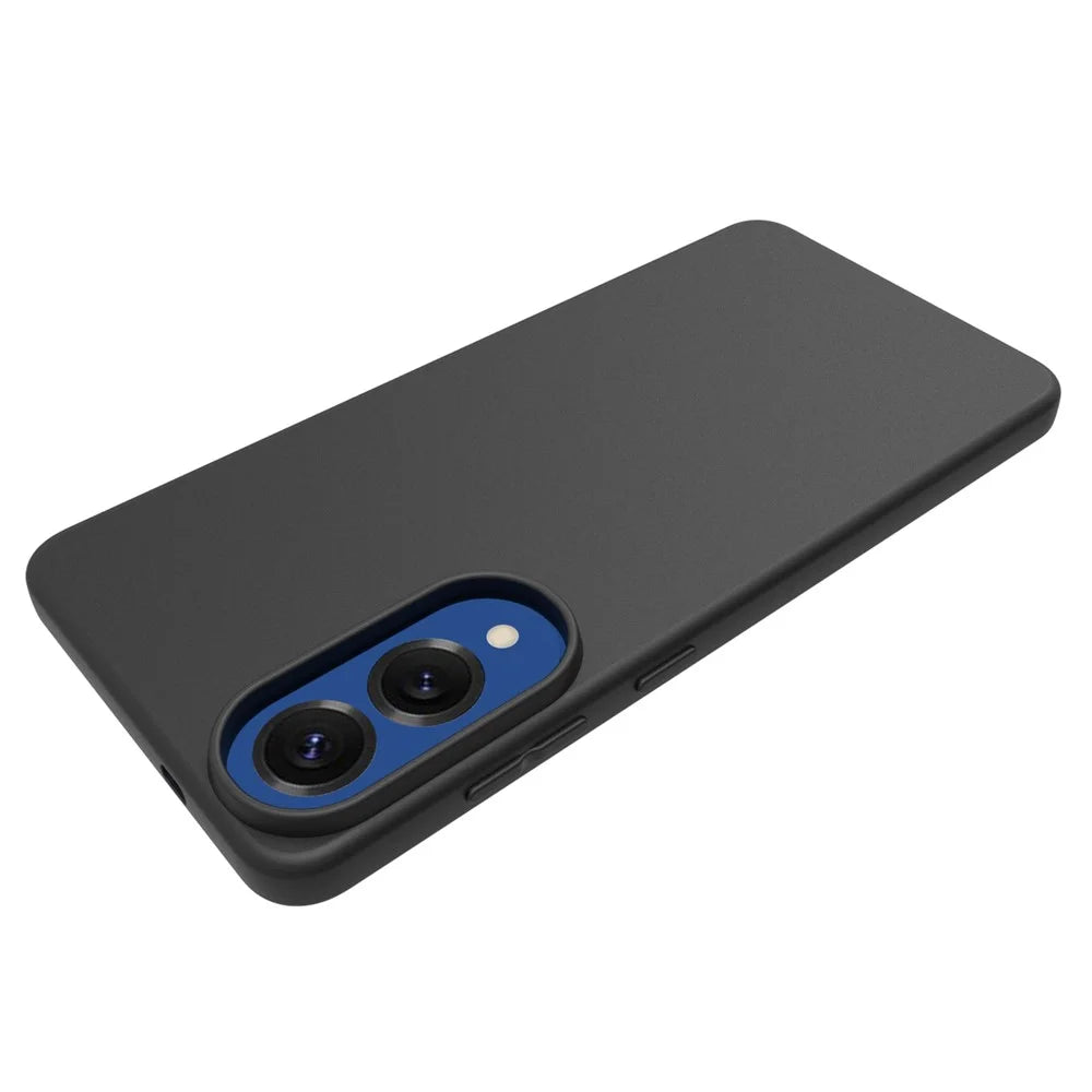 10Pcs / Pack For Samsung Galaxy S25 Edge Case Anti Fingerprint Soft TPU Protective Cover - Black - 2