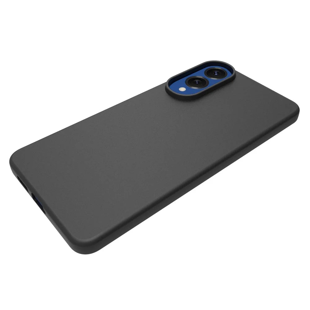 10Pcs / Pack For Samsung Galaxy S25 Edge Case Anti Fingerprint Soft TPU Protective Cover - Black - 3